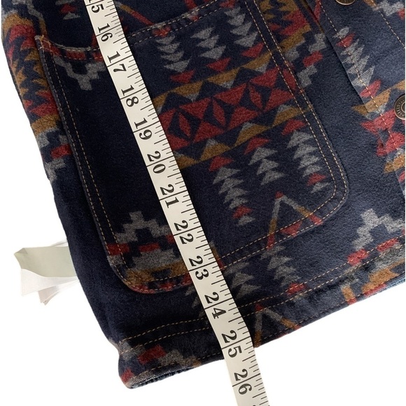 Lucky Brand Unisex Chore Reversible Denim Workwear Utility Coat Her & His Sz SP - Picture 10 of 10